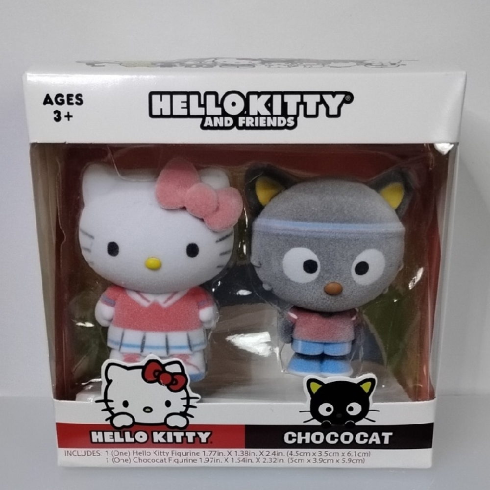Hello Kitty and Friends Chococat Flocked Figure Set